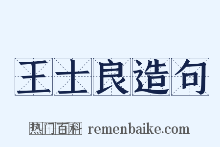 王士良造句是什么意思的图片